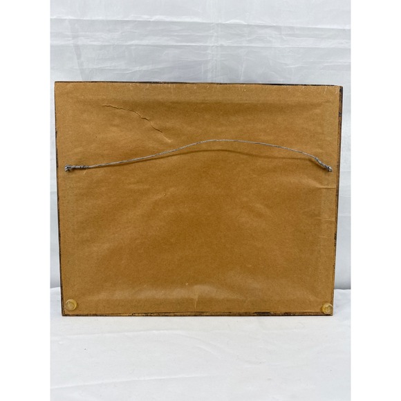 Framed Seashell Crewel Embroidery Art Coastal Beach Decor Nautical Home Accent - Picture 3 of 5